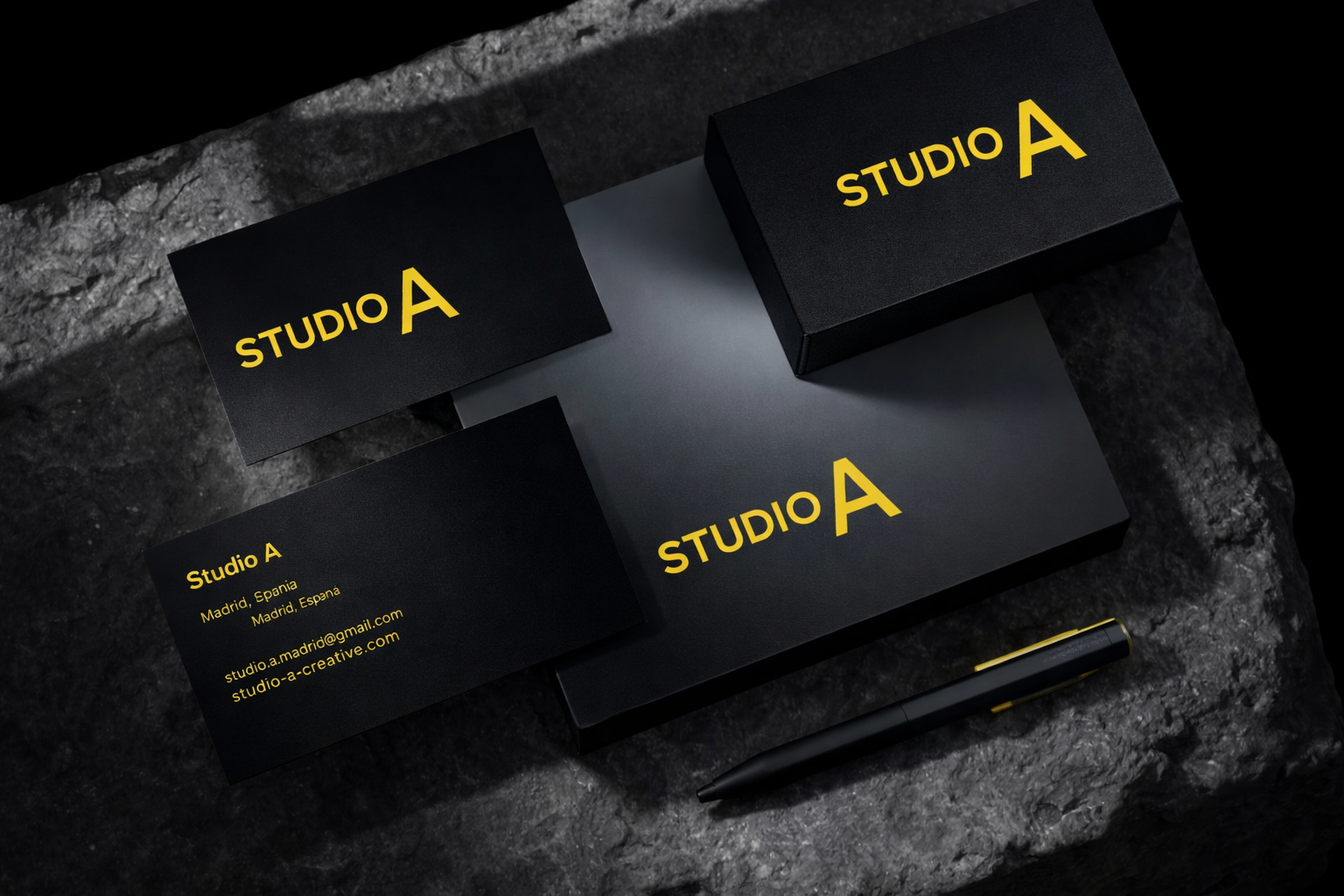 Studio A brand materials